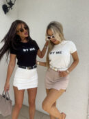 T-shirt GLAMOROUS - ecru