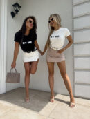 T-shirt GLAMOROUS - ecru