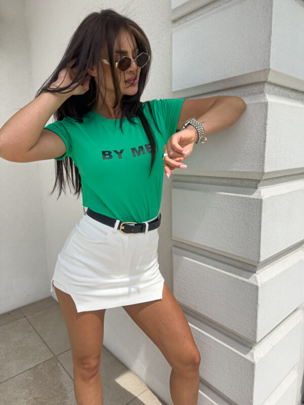 T-shirt GLAMOROUS - zieleń