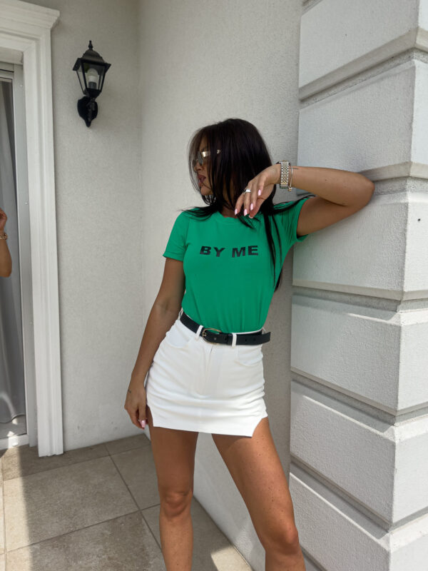 T-shirt GLAMOROUS - zieleń