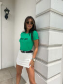 T-shirt GLAMOROUS - zieleń