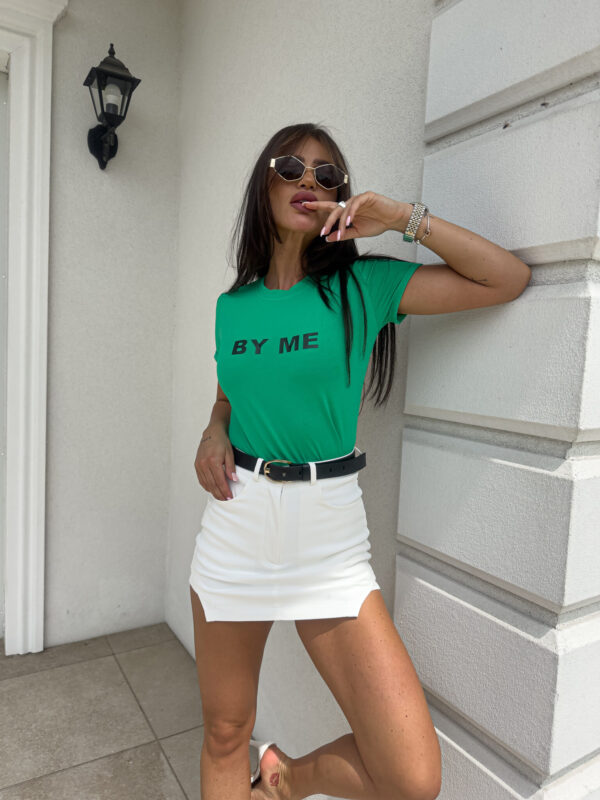 T-shirt GLAMOROUS - zieleń