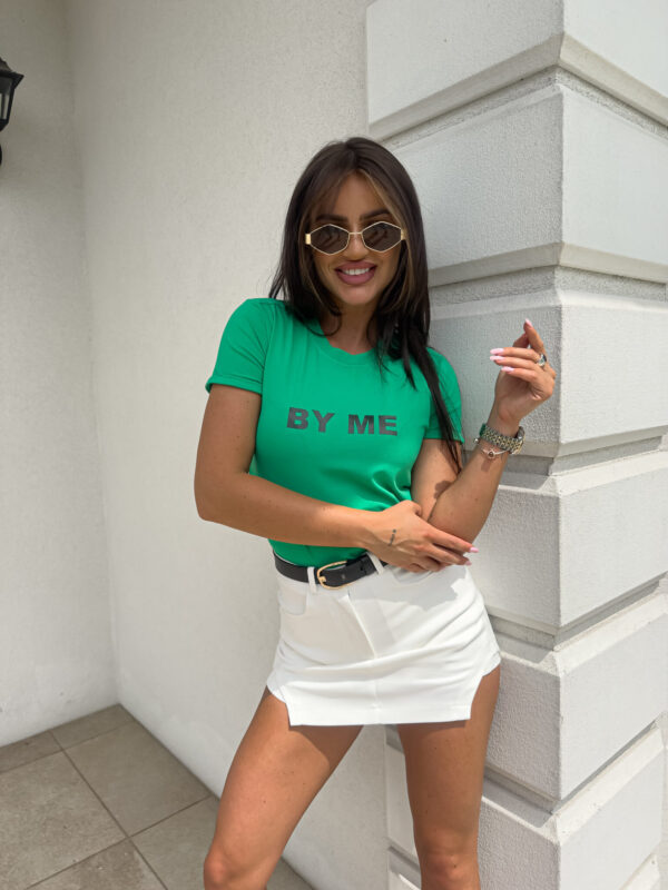 T-shirt GLAMOROUS - zieleń