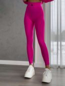 Legginsy GYM - cukierkowy róż