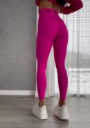 Legginsy GYM - cukierkowy róż