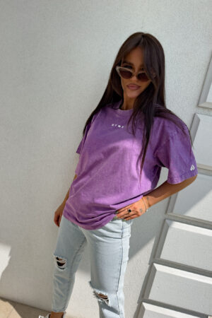 T-shirt PLAY - fioletowy