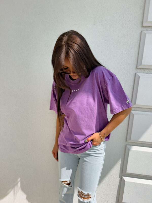 T-shirt PLAY - fioletowy