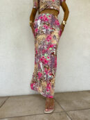 Spódnica VOGUE print pantera – multicolor