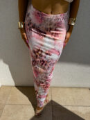 Spódnica VOGUE print – morela