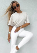 T-shirt PLAY - jasny beż