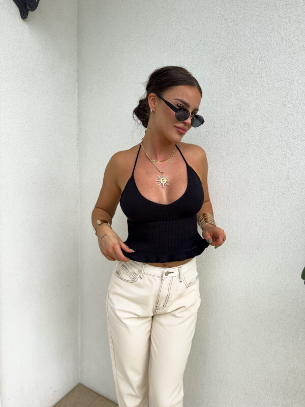 Top BELLA – czarny