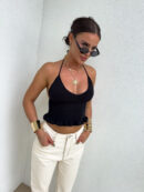 Top BELLA – czarny