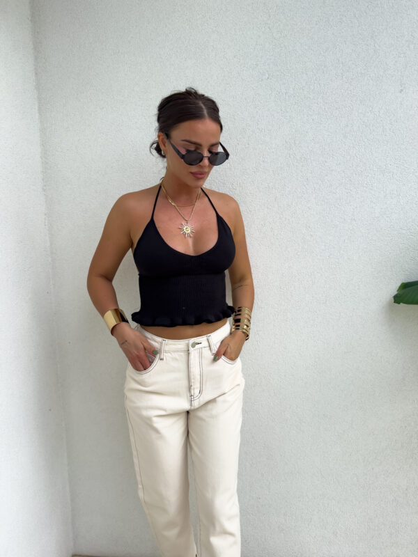 Top BELLA – czarny