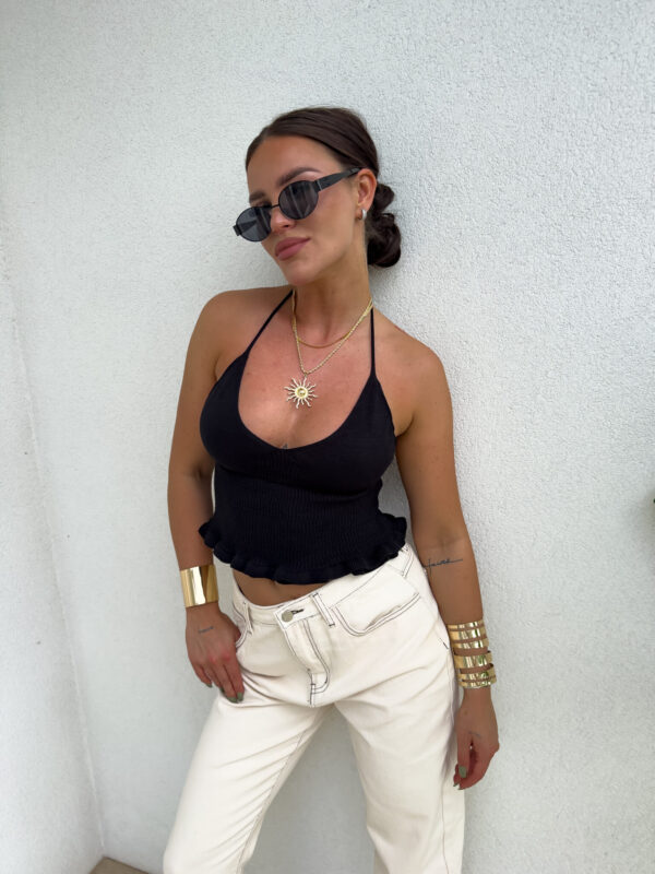 Top BELLA – czarny