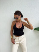 Top BELLA – czarny