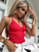 Top BELLA – czerwony