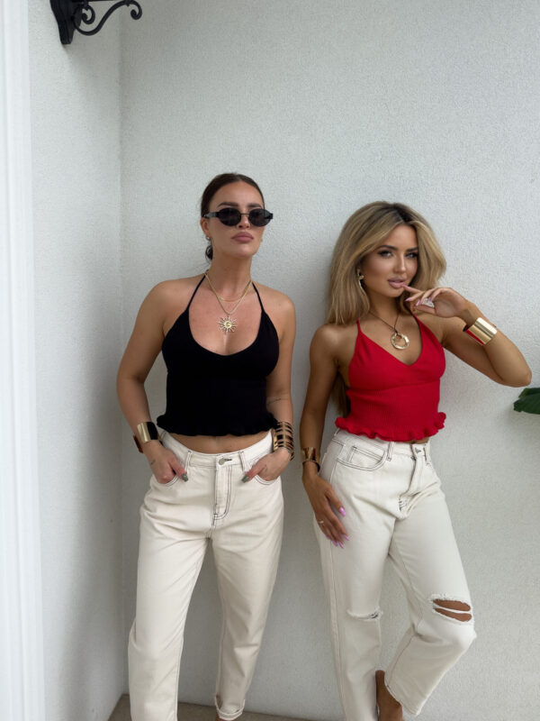 Top BELLA – czerwony