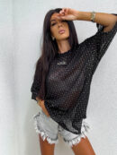 Bluzka T-shirt MARMARIS II DIAMOND - czarny