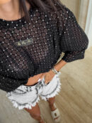 Bluzka T-shirt MARMARIS II DIAMOND - czarny