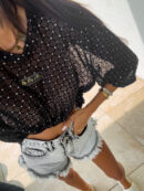 Bluzka T-shirt MARMARIS II DIAMOND - czarny