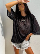 Bluzka T-shirt MARMARIS II DIAMOND - czarny