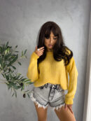 Sweter NERYS – żółty