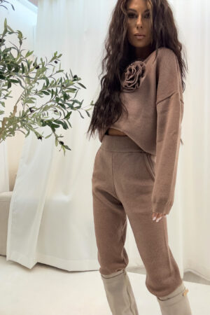 Komplet DELANI LONG – mokka