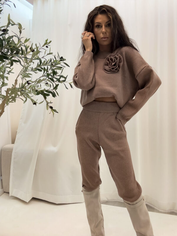 Komplet DELANI LONG – mokka