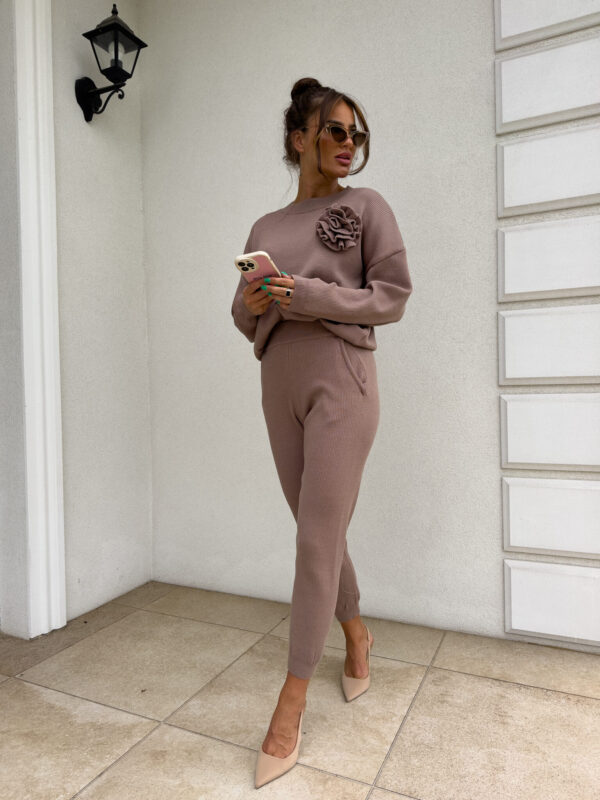 Komplet DELANI LONG – mokka