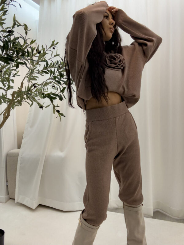 Komplet DELANI LONG – mokka