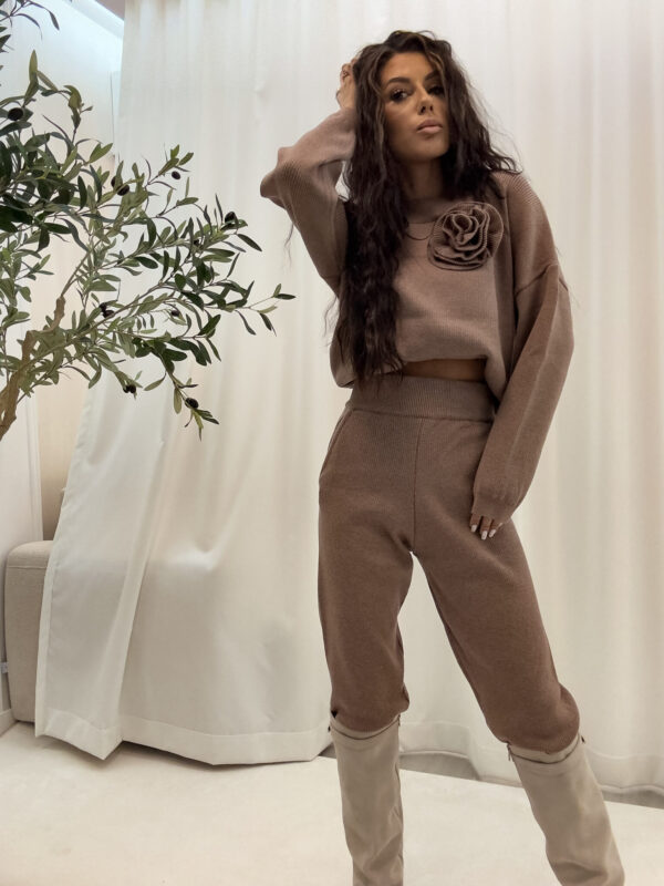 Komplet DELANI LONG – mokka