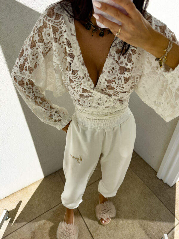 Kimono KORONKA - białe