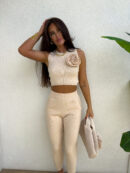 Komplet DELANI ROSE – wanilia