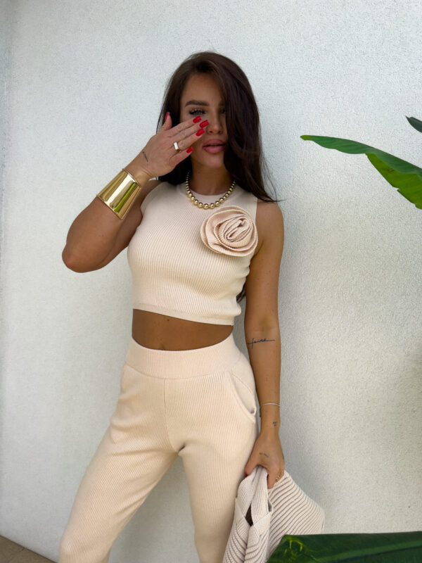 Komplet DELANI ROSE – wanilia