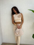 Komplet DELANI ROSE – wanilia