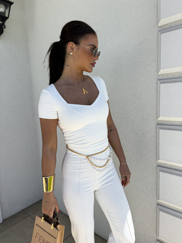 Bluzka MALUMA - ecru