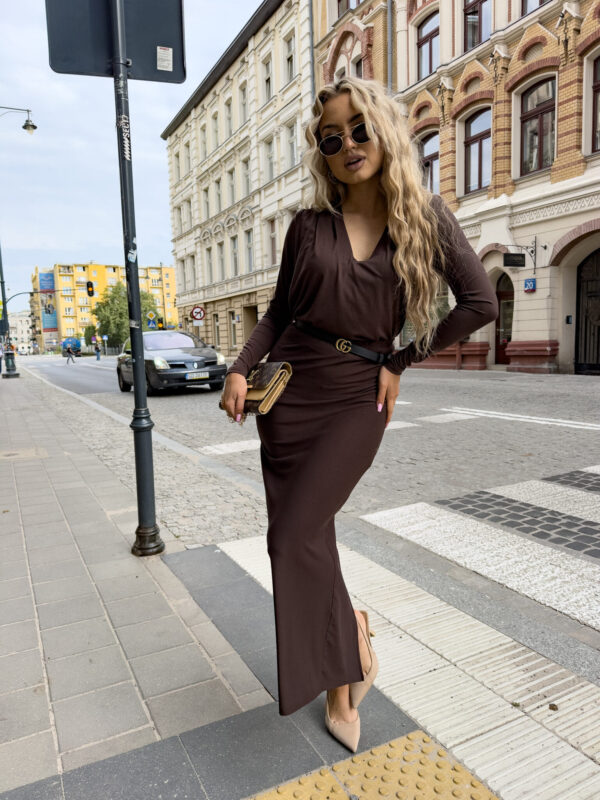 Bluzka SPICE - czekoladowa