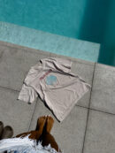 T-shirt SHELL - jasny beż