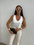 Top SATYNA –  ecru