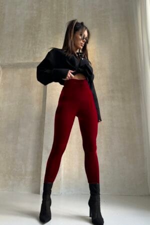 Legginsy VESPER czerwone