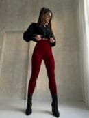 Legginsy VESPER czerwone