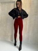 Legginsy VESPER czerwone