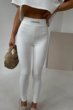 Legginsy ADORE ecru