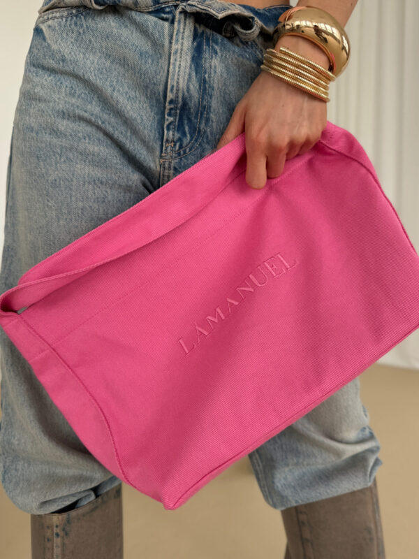 Torba DENIM róż