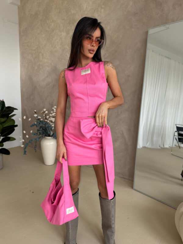 Torba DENIM róż