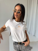Tshirt MALIBU ecru/morela