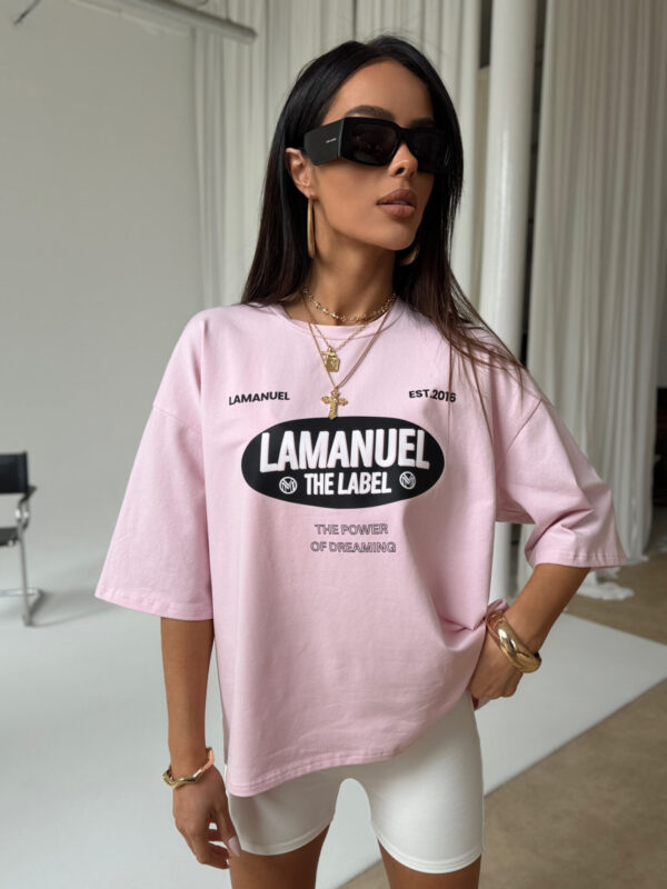 Tshirt SUPREME róż
