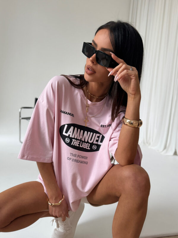 Tshirt SUPREME róż
