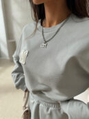 Bluza BRIGHT szara