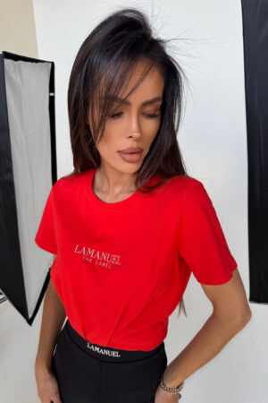 Tshirt MIRA czerwony